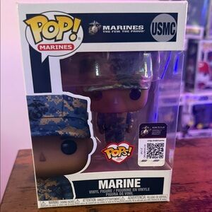 Pop Marines Vinyl Figure in Camouflage